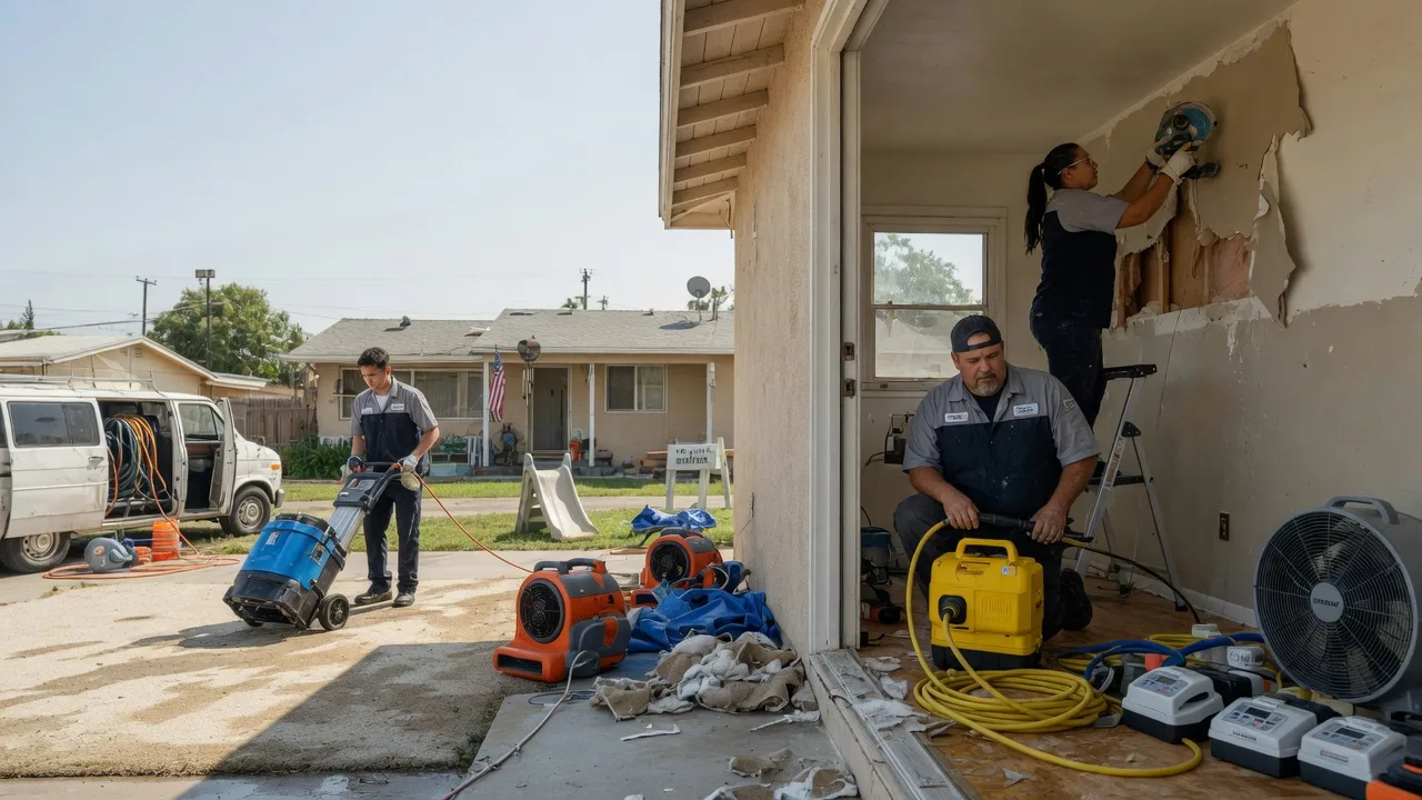 Water Damage Restoration in Manteca, CA near me